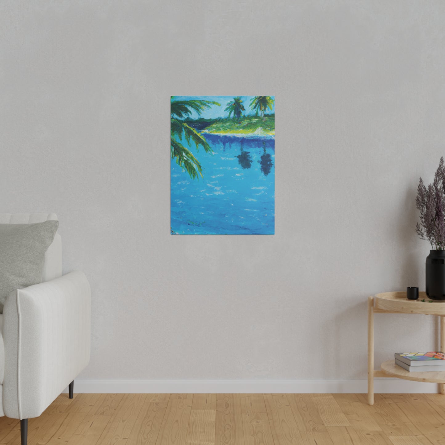 4568T - Bahamas Ocean Painting Print | Bahamas | Ocean | Beach | Poster | Home Decor | Wall Art | Canvas