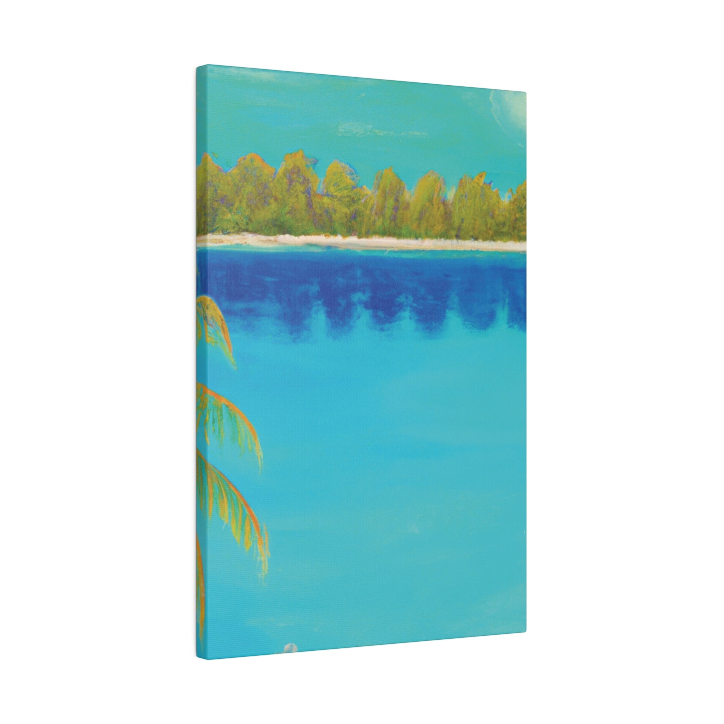 9134K - Bahamas Ocean Painting Print | Bahamas | Ocean | Beach | Poster | Home Decor | Wall Art | Canvas