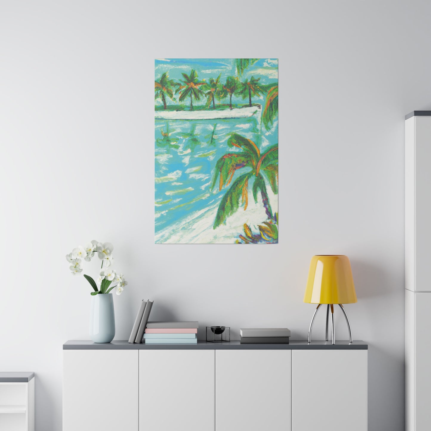 7103O - Bahamas Ocean Painting Print | Bahamas | Ocean | Beach | Poster | Home Decor | Wall Art | Canvas