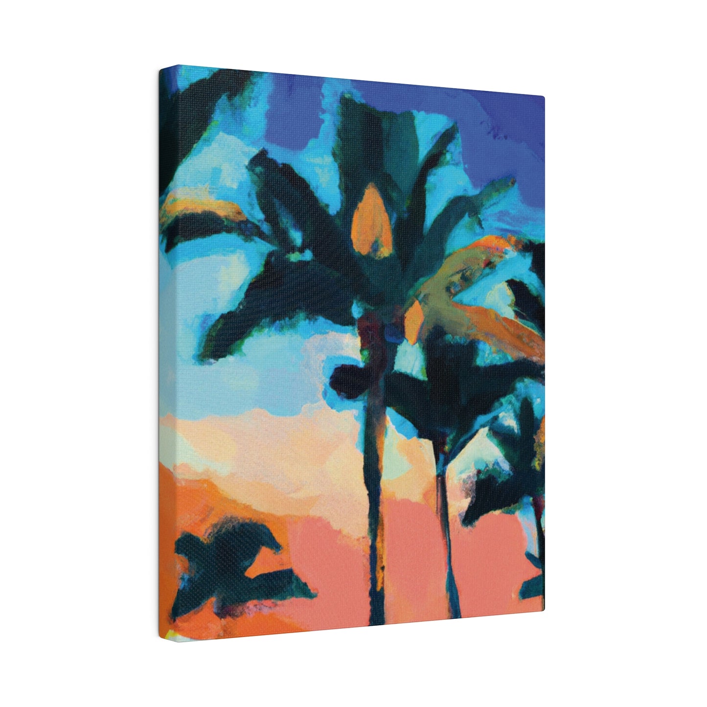 5637G - Miami Beach Sunset Painting Print | Miami | Beach | Sunset | Poster | Home Decor | Wall Art | Canvas