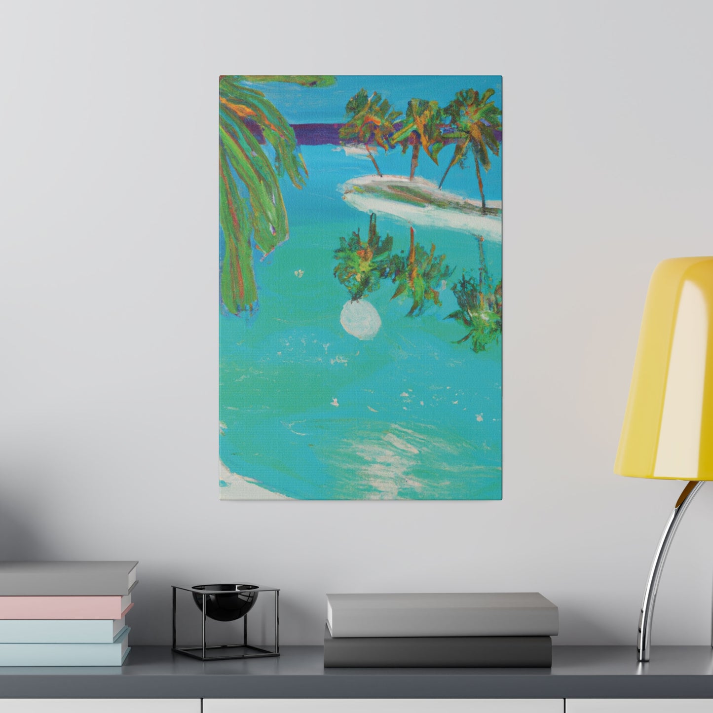 9652Q - Bahamas Ocean Painting Print | Bahamas | Ocean | Beach | Poster | Home Decor | Wall Art | Canvas