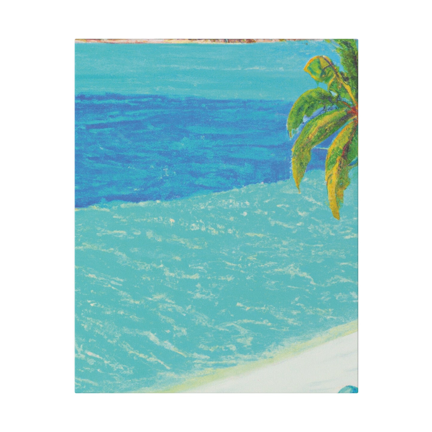 7221H - Bahamas Ocean Painting Print | Bahamas | Ocean | Beach | Poster | Home Decor | Wall Art | Canvas