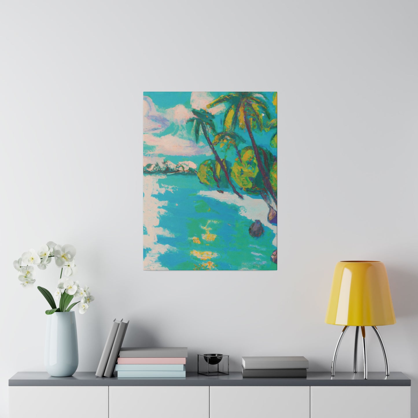 1787U - Bahamas Ocean Painting Print | Bahamas | Ocean | Beach | Poster | Home Decor | Wall Art | Canvas