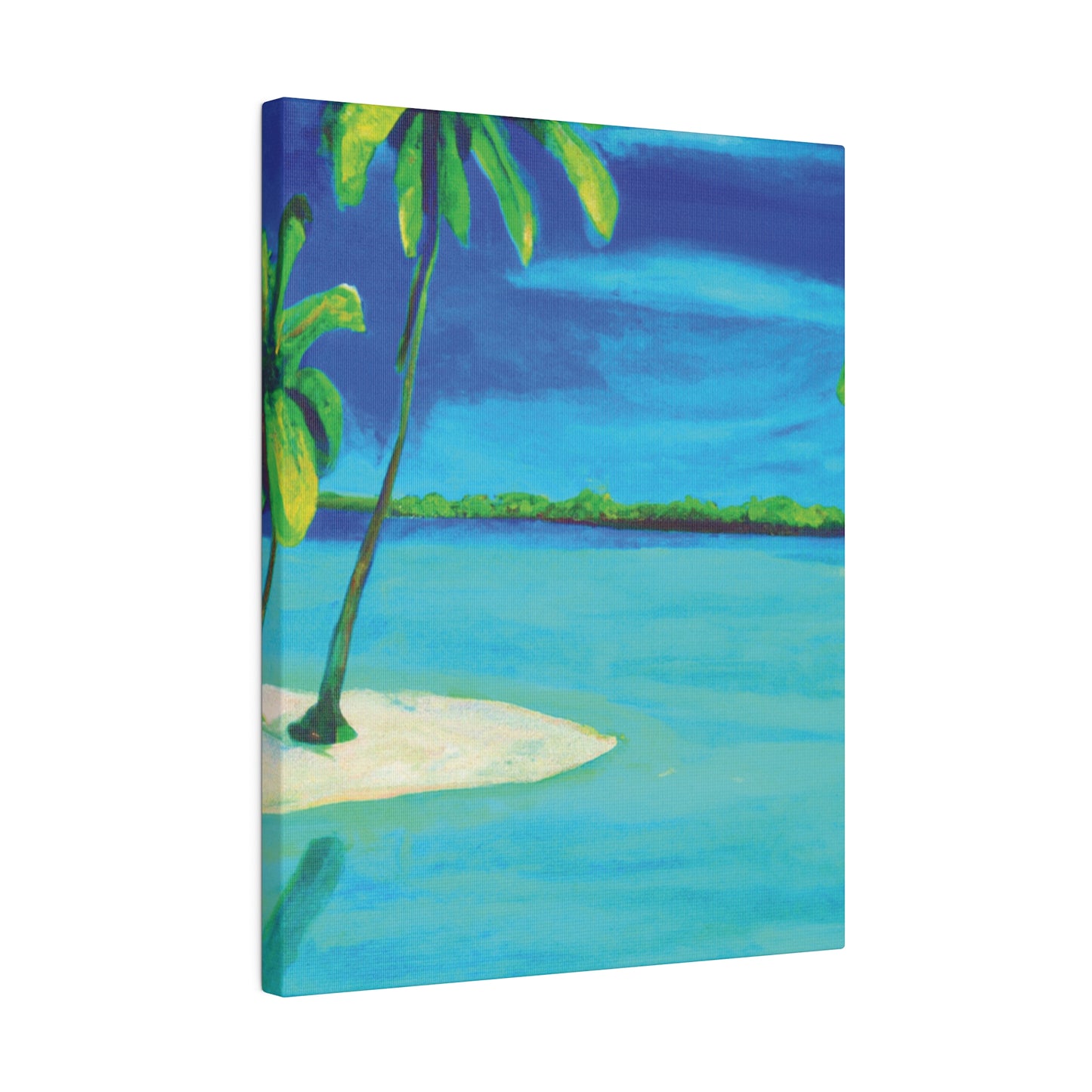 7352P - Bahamas Ocean Painting Print | Bahamas | Ocean | Beach | Poster | Home Decor | Wall Art | Canvas