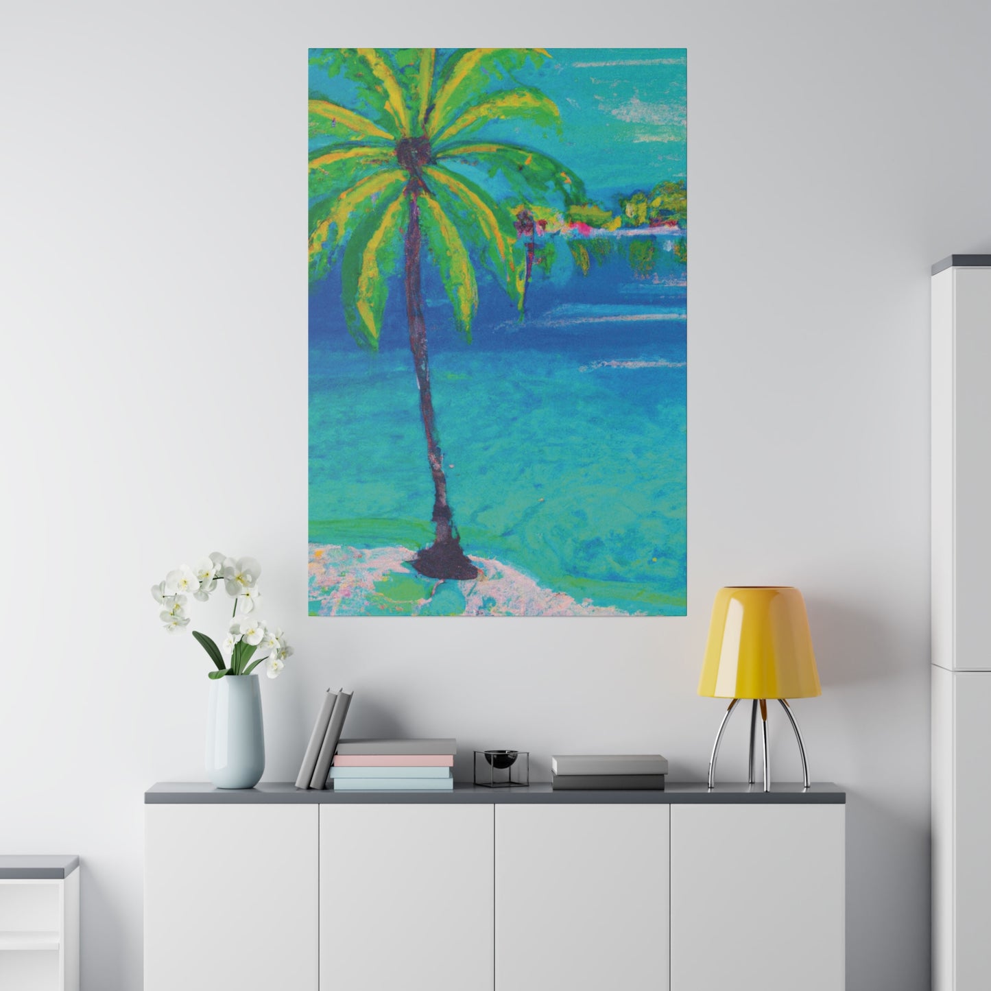 7741F - Bahamas Ocean Painting Print | Bahamas | Ocean | Beach | Poster | Home Decor | Wall Art | Canvas