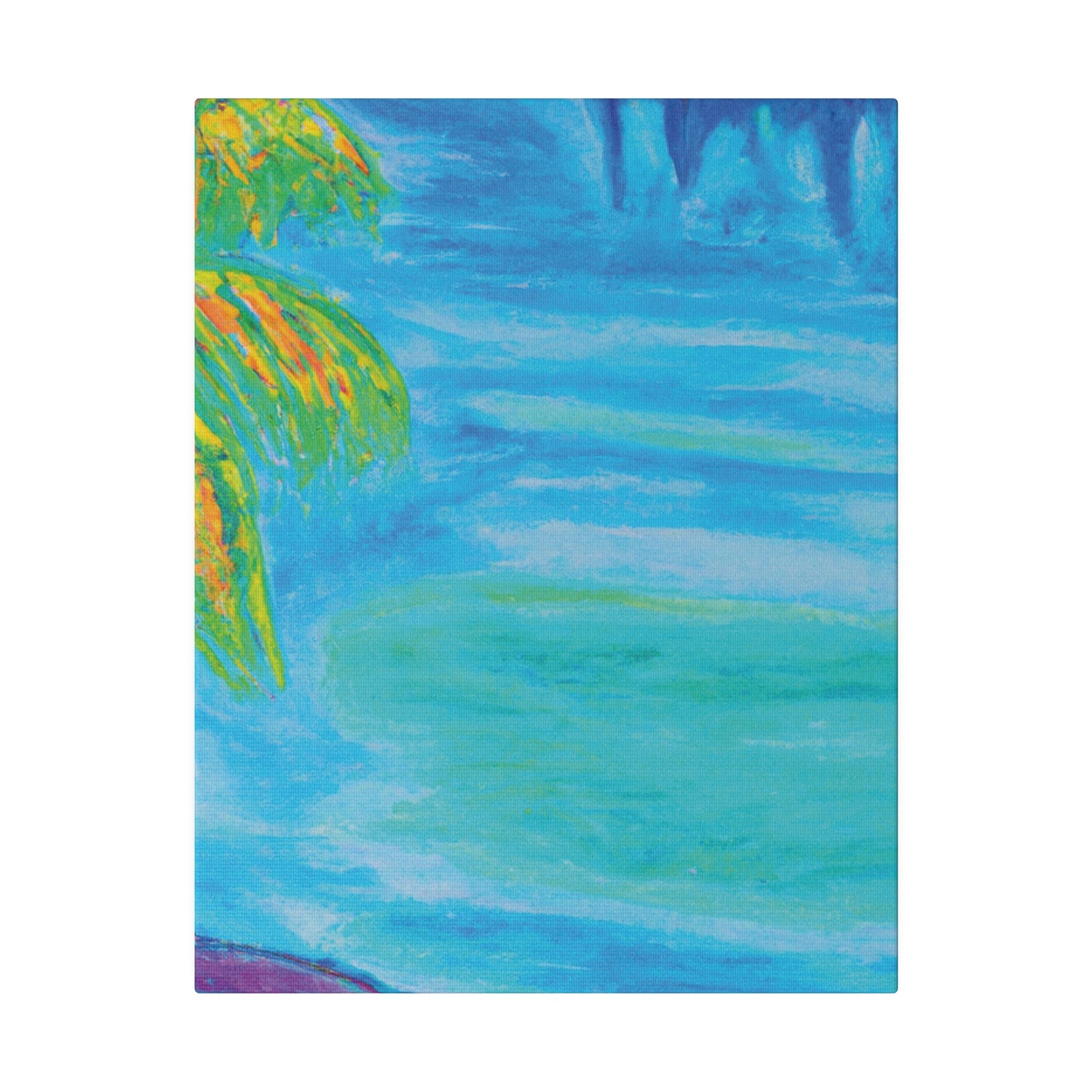 3842G - Bahamas Ocean Painting Print | Bahamas | Ocean | Beach | Poster | Home Decor | Wall Art | Canvas