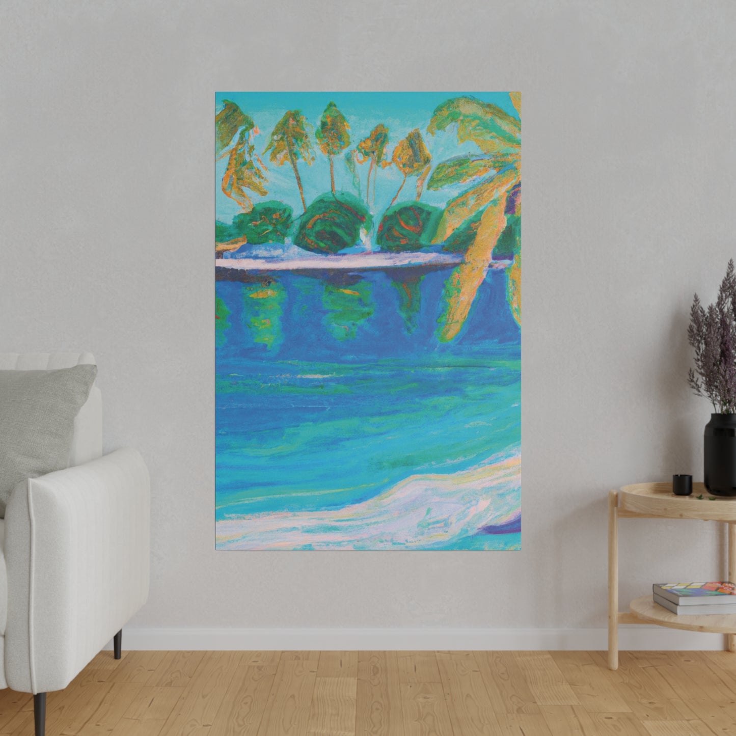 8975V - Bahamas Ocean Painting Print | Bahamas | Ocean | Beach | Poster | Home Decor | Wall Art | Canvas