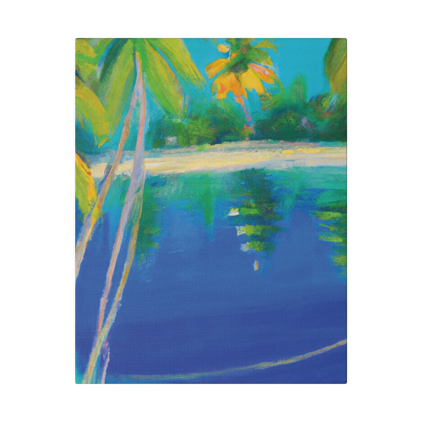 6837T - Bahamas Ocean Painting Print | Bahamas | Ocean | Beach | Poster | Home Decor | Wall Art | Canvas