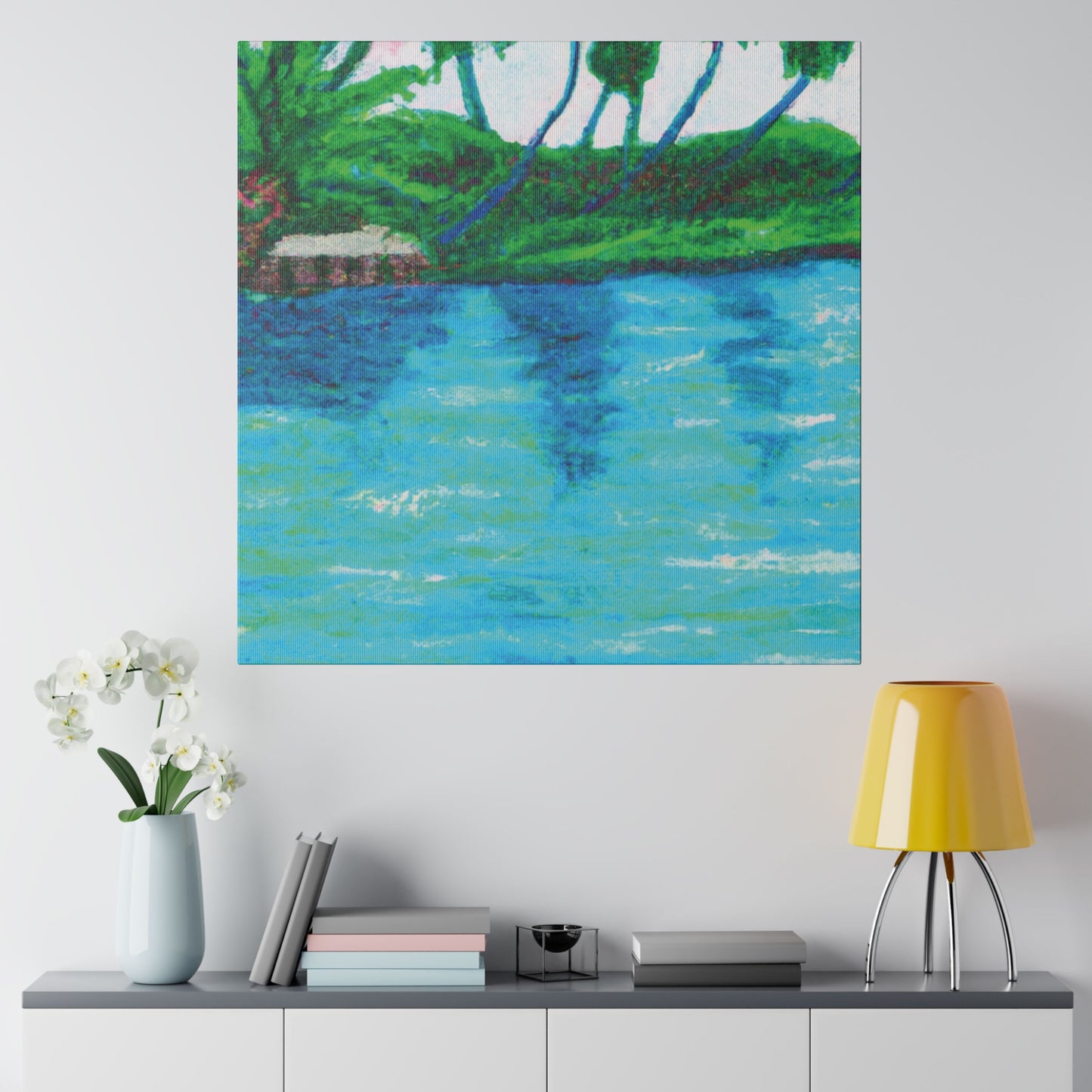 9457L - Bahamas Ocean Painting Print | Bahamas | Ocean | Beach | Poster | Home Decor | Wall Art | Canvas