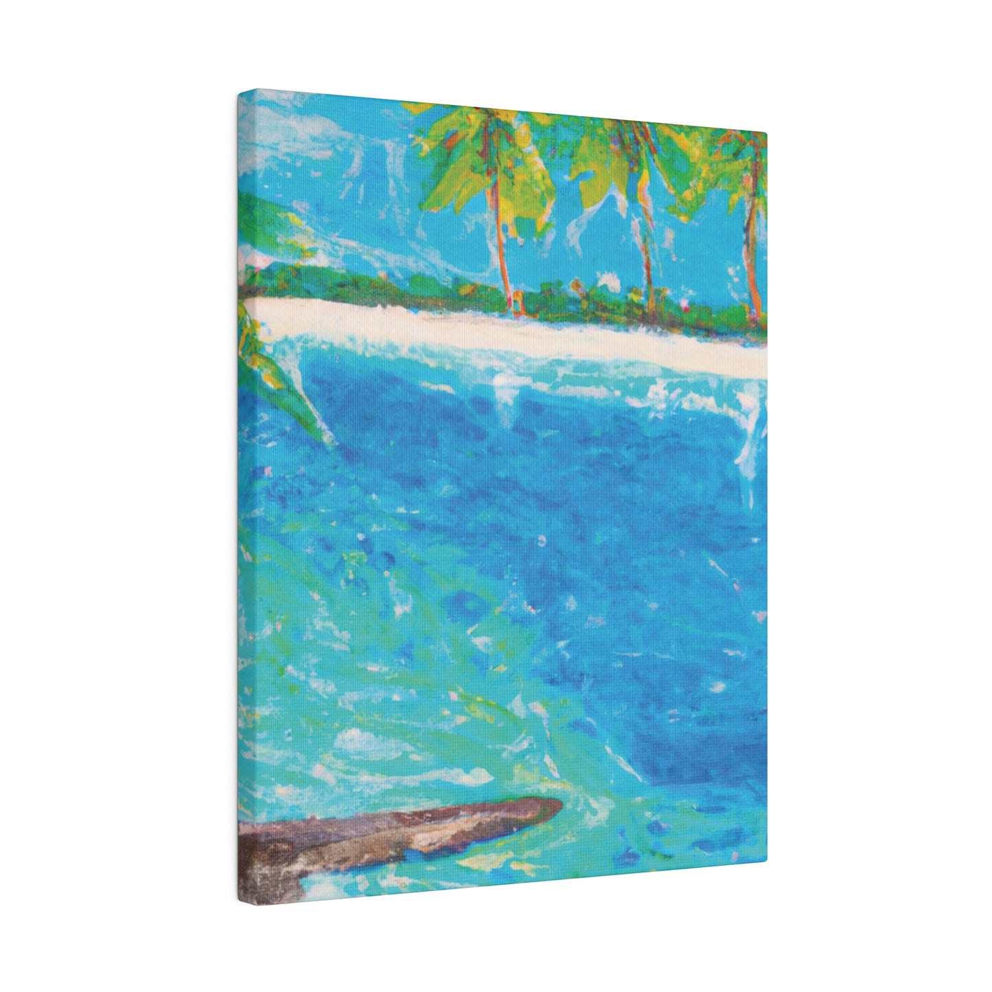 5065C - Bahamas Ocean Painting Print | Bahamas | Ocean | Beach | Poster | Home Decor | Wall Art | Canvas