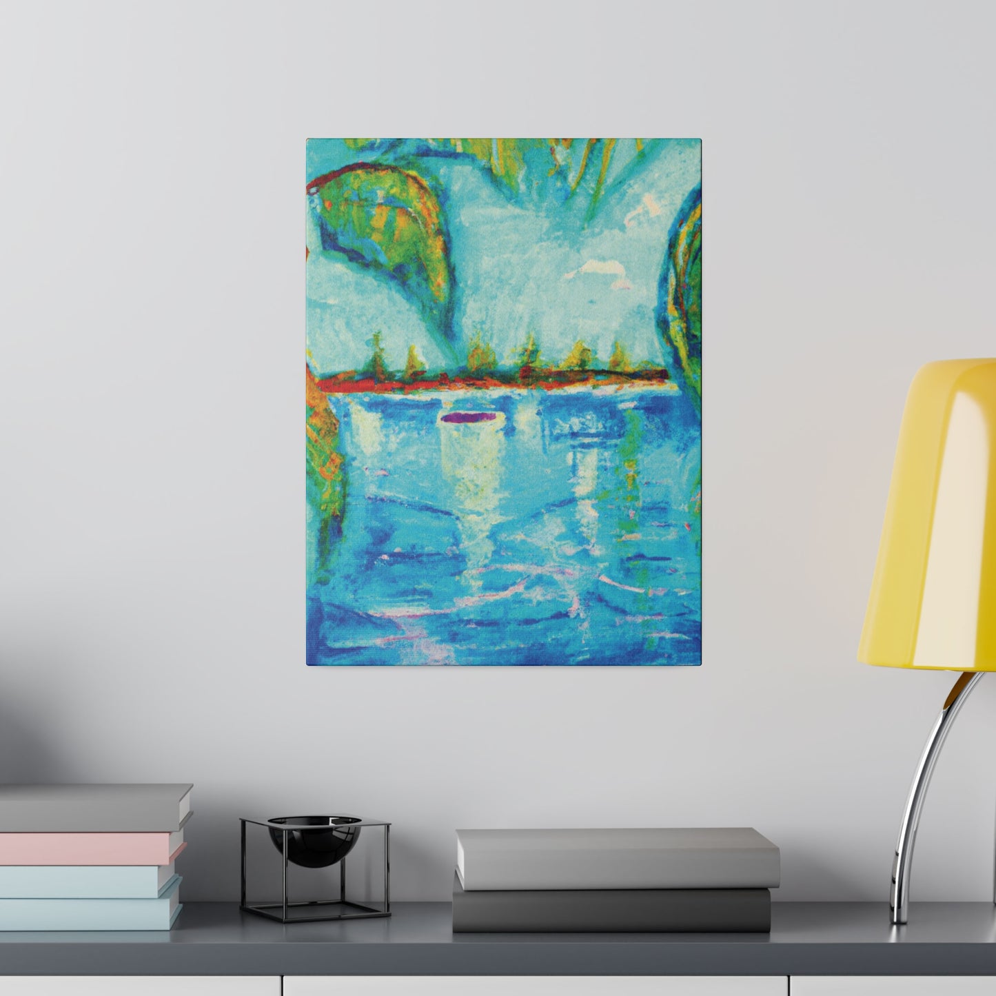 2064E - Bahamas Ocean Painting Print | Bahamas | Ocean | Beach | Poster | Home Decor | Wall Art | Canvas