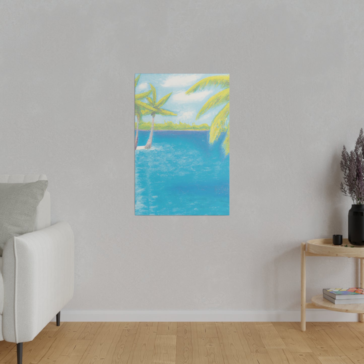 9254V - Bahamas Ocean Painting Print | Bahamas | Ocean | Beach | Poster | Home Decor | Wall Art | Canvas