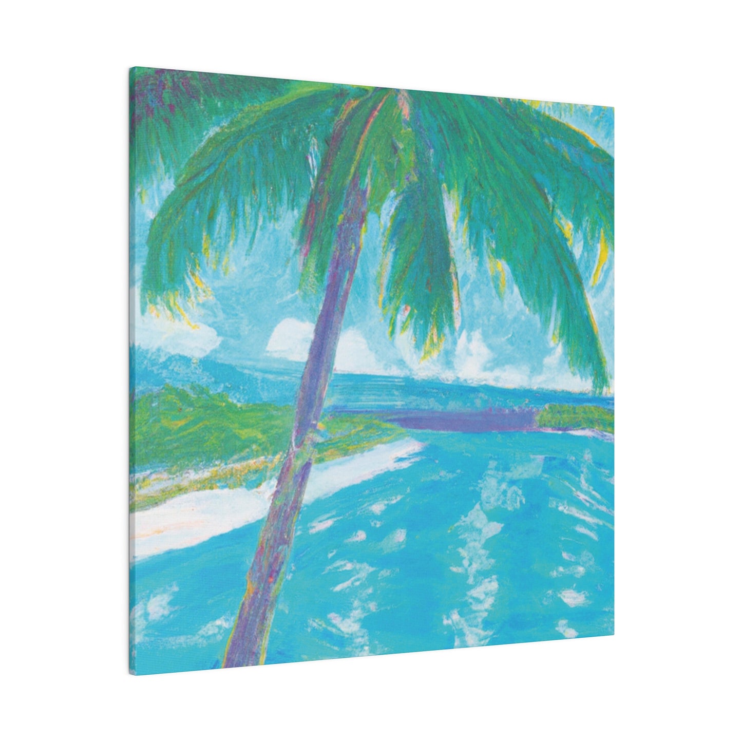 9252K - Bahamas Ocean Painting Print | Bahamas | Ocean | Beach | Poster | Home Decor | Wall Art | Canvas