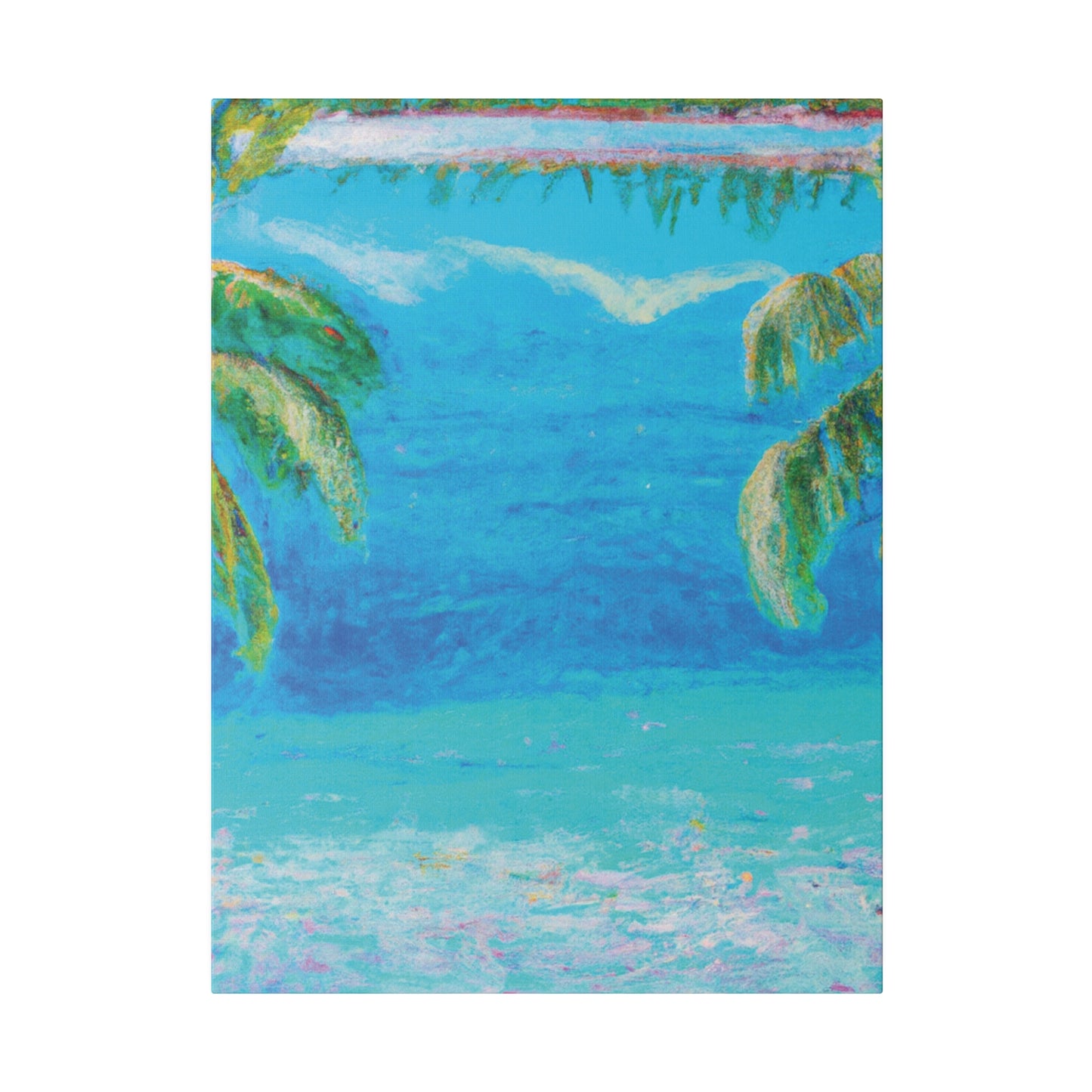 8159P - Bahamas Ocean Painting Print | Bahamas | Ocean | Beach | Poster | Home Decor | Wall Art | Canvas