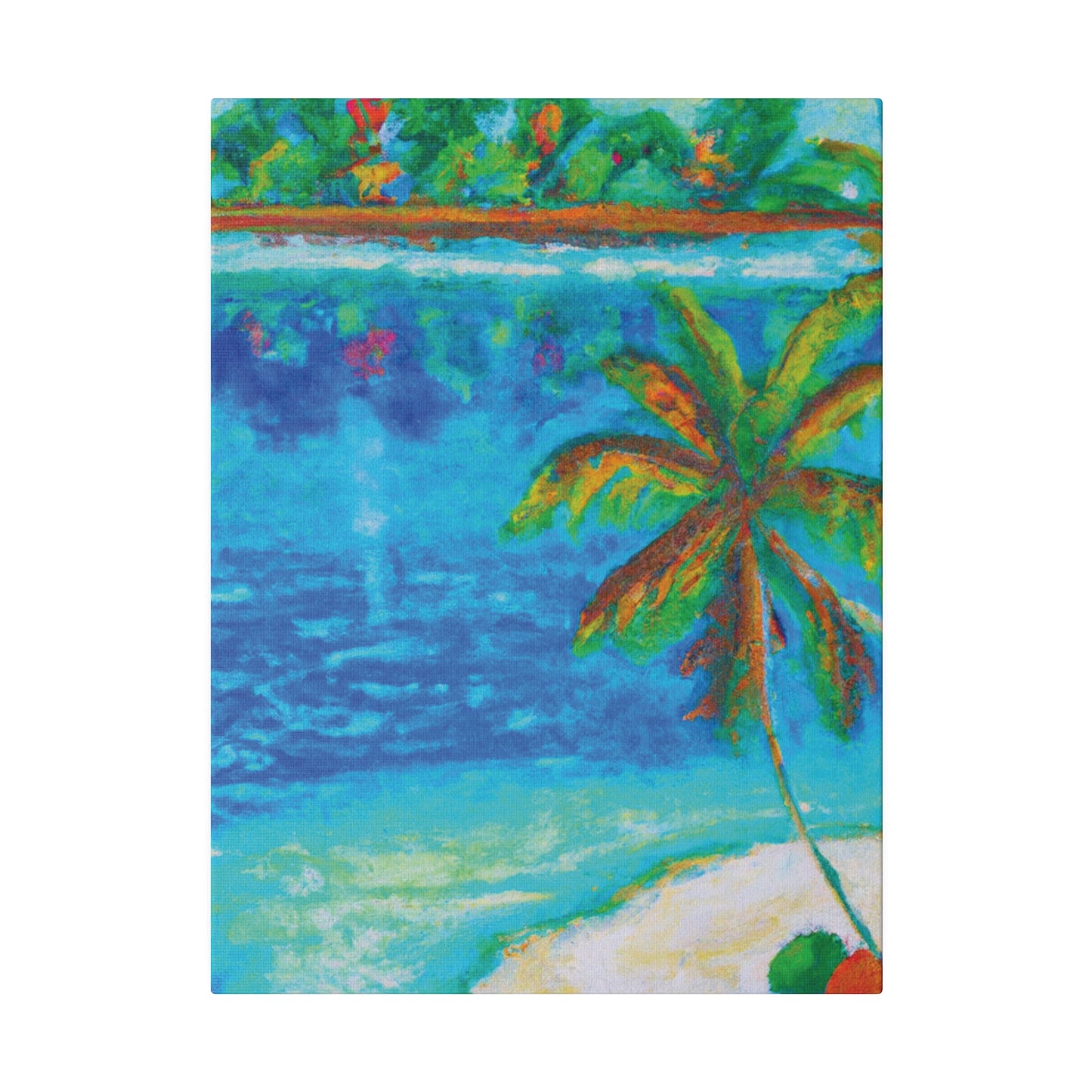 8252T - Bahamas Ocean Painting Print | Bahamas | Ocean | Beach | Poster | Home Decor | Wall Art | Canvas