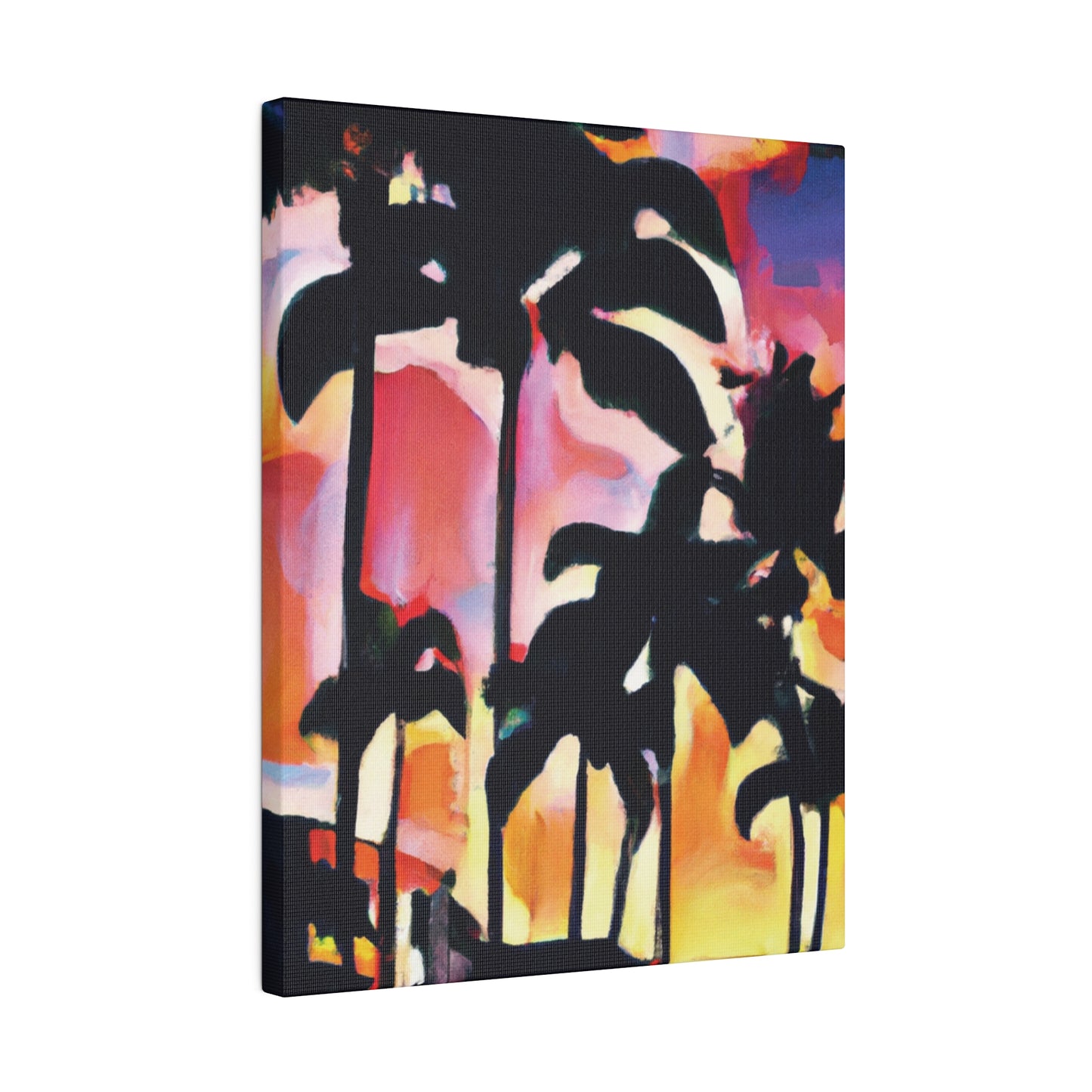 4986G - Miami Beach Sunset Painting Print | Miami | Beach | Sunset | Poster | Home Decor | Wall Art | Canvas