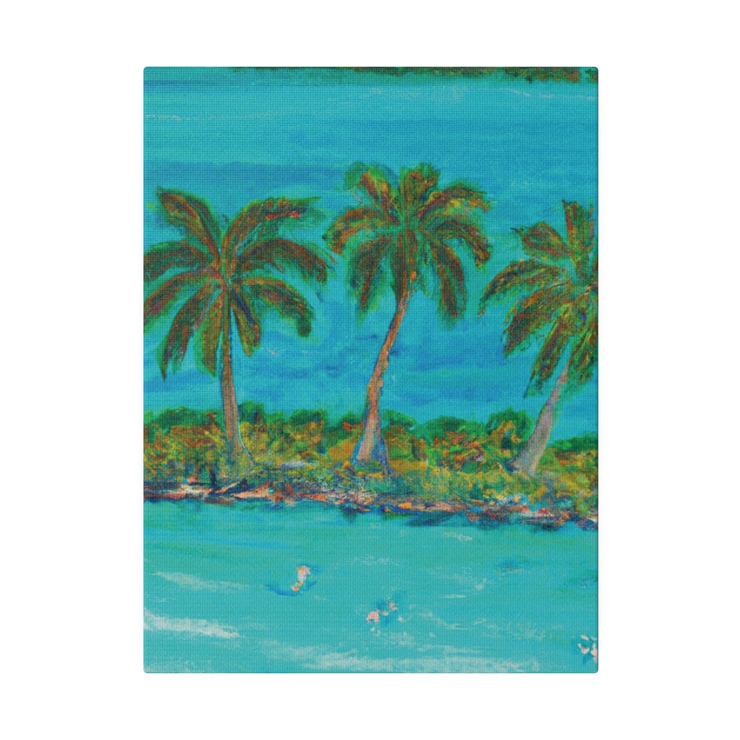 4205N - Bahamas Ocean Painting Print | Bahamas | Ocean | Beach | Poster | Home Decor | Wall Art | Canvas