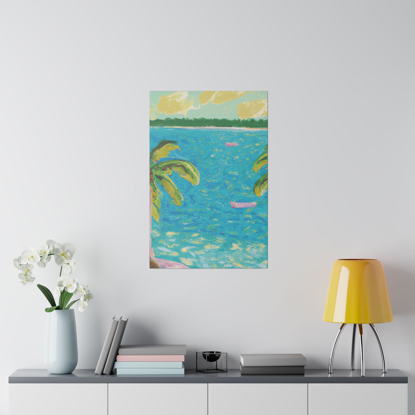 9482 Z - Bahamas Ocean Painting Print | Bahamas | Ocean | Beach | Poster | Home Decor | Wall Art | Canvas