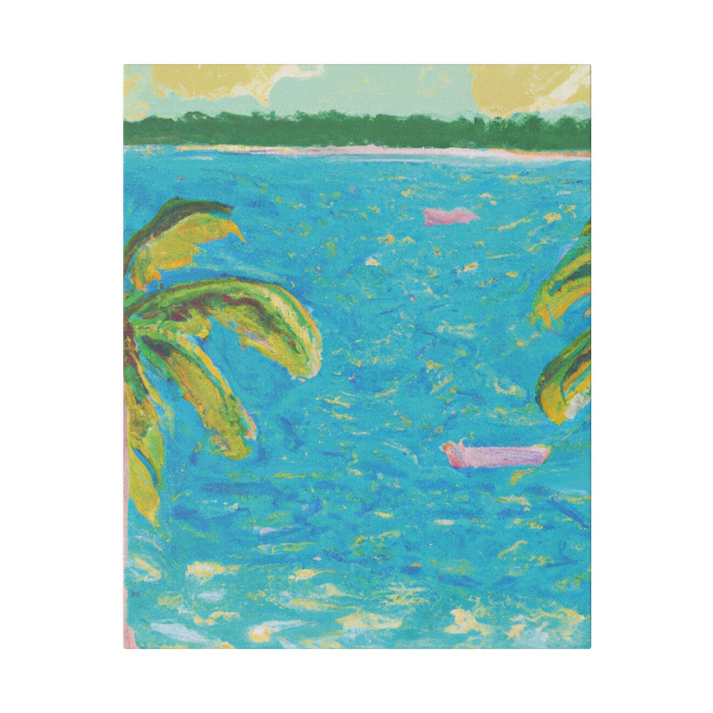 9482 Z - Bahamas Ocean Painting Print | Bahamas | Ocean | Beach | Poster | Home Decor | Wall Art | Canvas