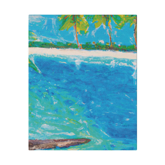 5065C - Bahamas Ocean Painting Print | Bahamas | Ocean | Beach | Poster | Home Decor | Wall Art | Canvas