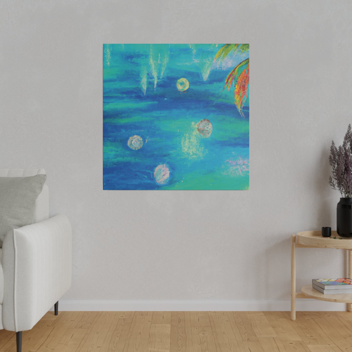 4321V - Bahamas Ocean Painting Print | Bahamas | Ocean | Beach | Poster | Home Decor | Wall Art | Canvas