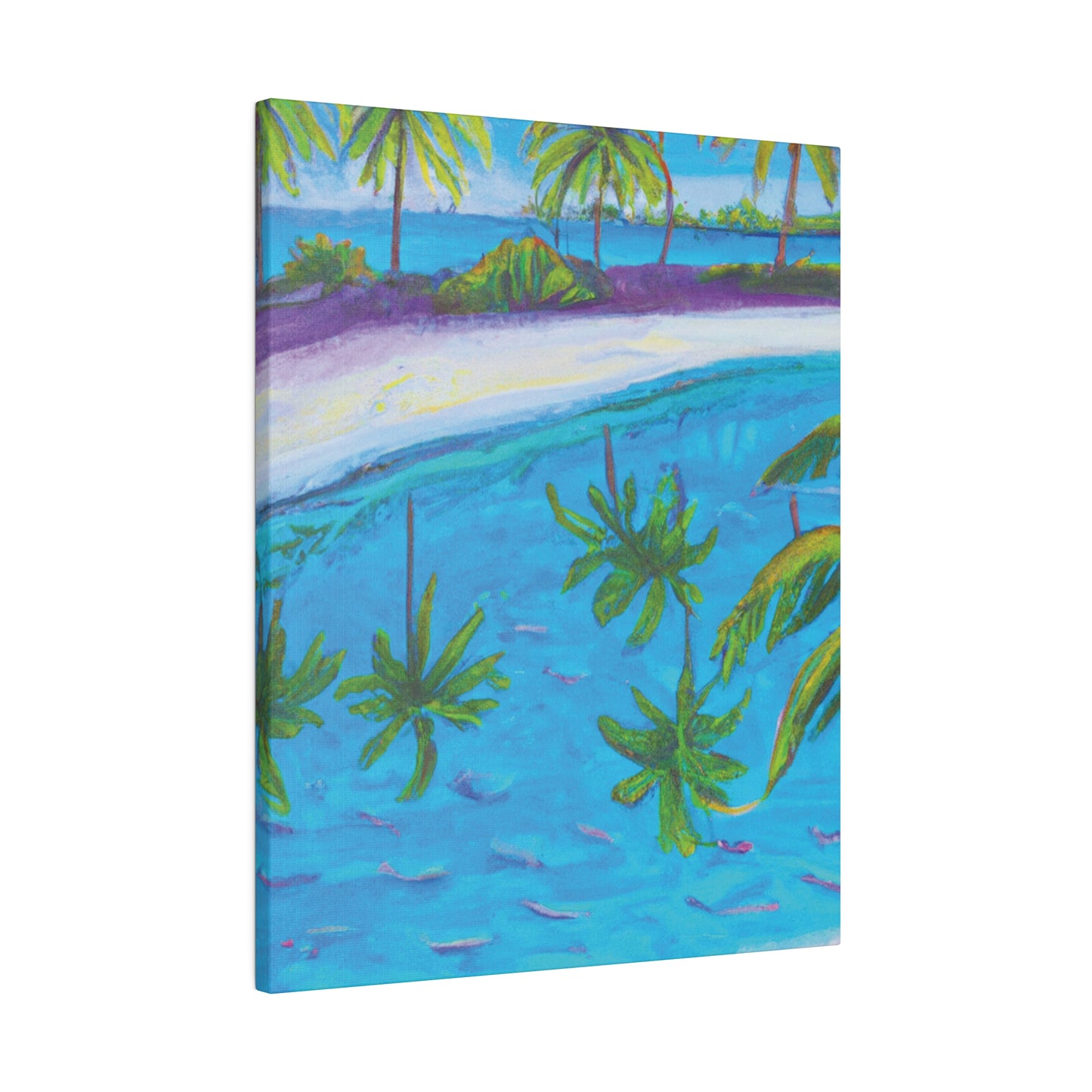 9138P - Bahamas Ocean Painting Print | Bahamas | Ocean | Beach | Poster | Home Decor | Wall Art | Canvas