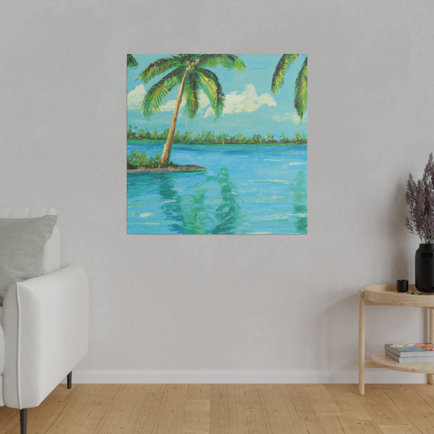 8276T - Bahamas Ocean Painting Print | Bahamas | Ocean | Beach | Poster | Home Decor | Wall Art | Canvas