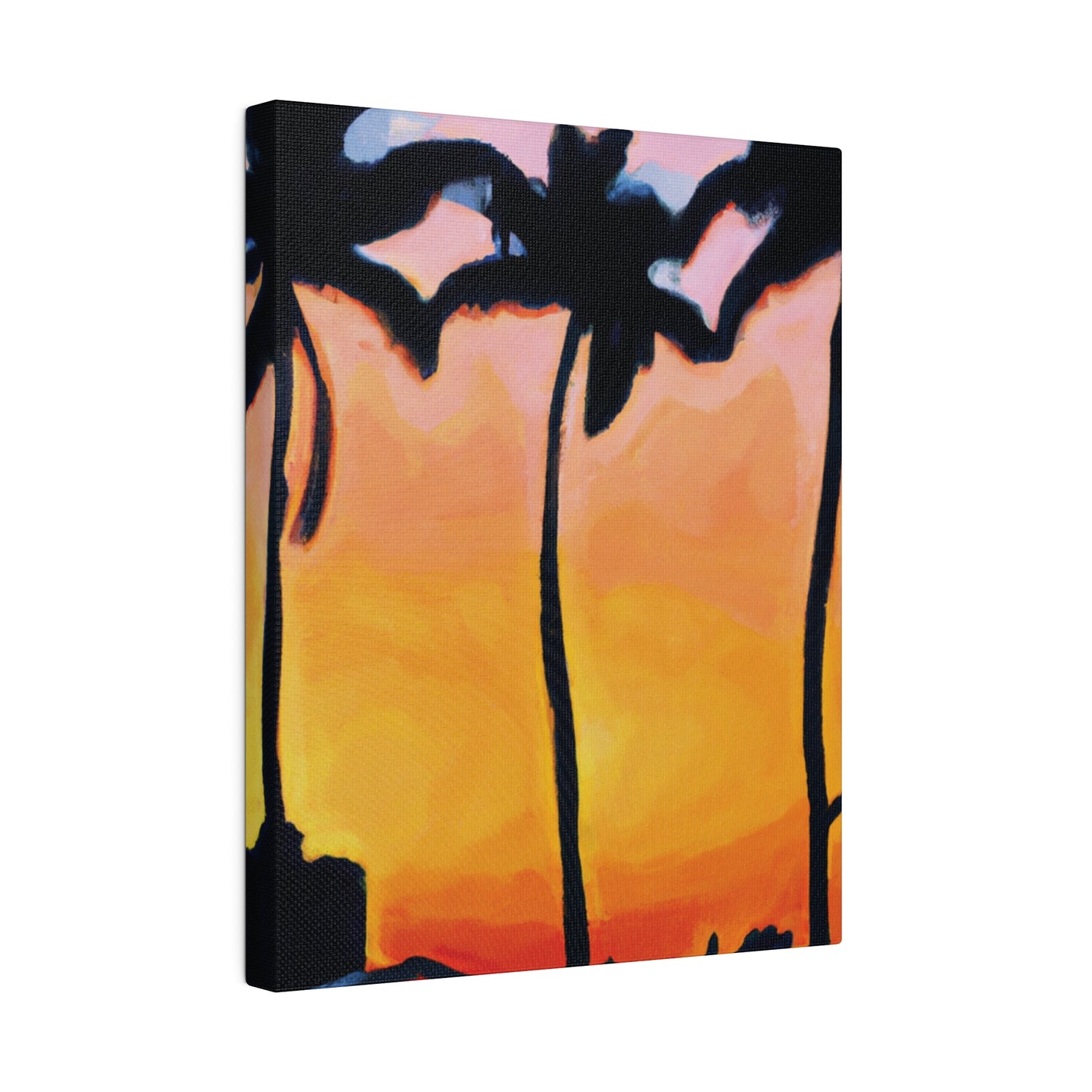 9545F - Miami Beach Sunset Painting Print | Miami | Beach | Sunset | Poster | Home Decor | Wall Art | Canvas