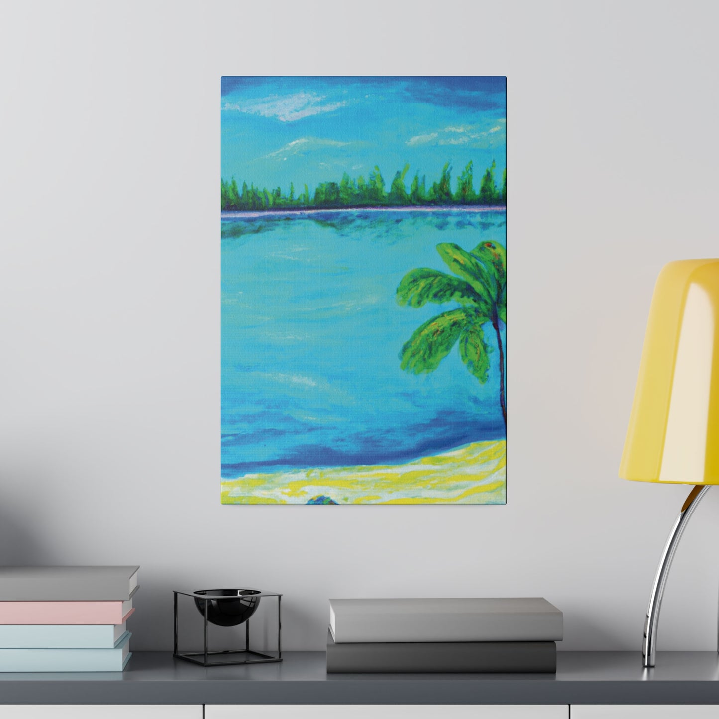 7122L - Bahamas Ocean Painting Print | Bahamas | Ocean | Beach | Poster | Home Decor | Wall Art | Canvas