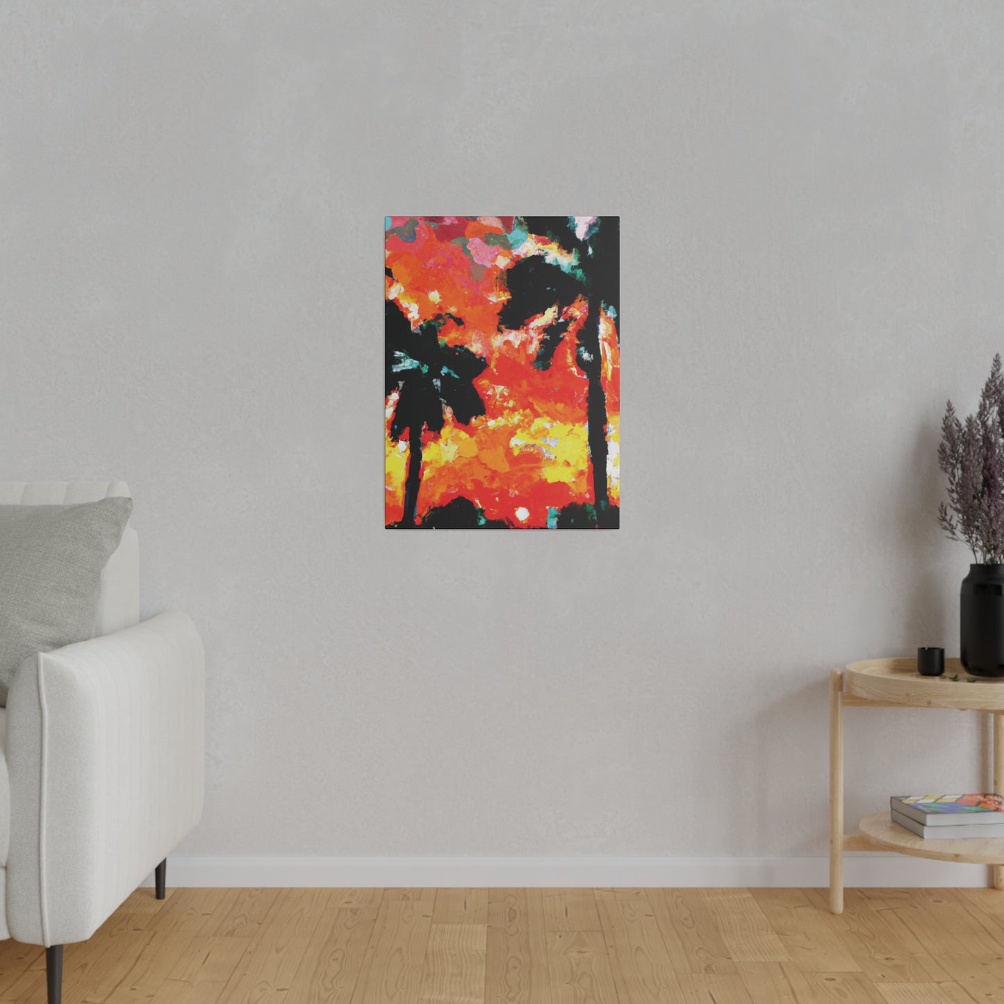 8653O - Miami Beach Sunset Painting Print | Miami | Beach | Sunset | Poster | Home Decor | Wall Art | Canvas