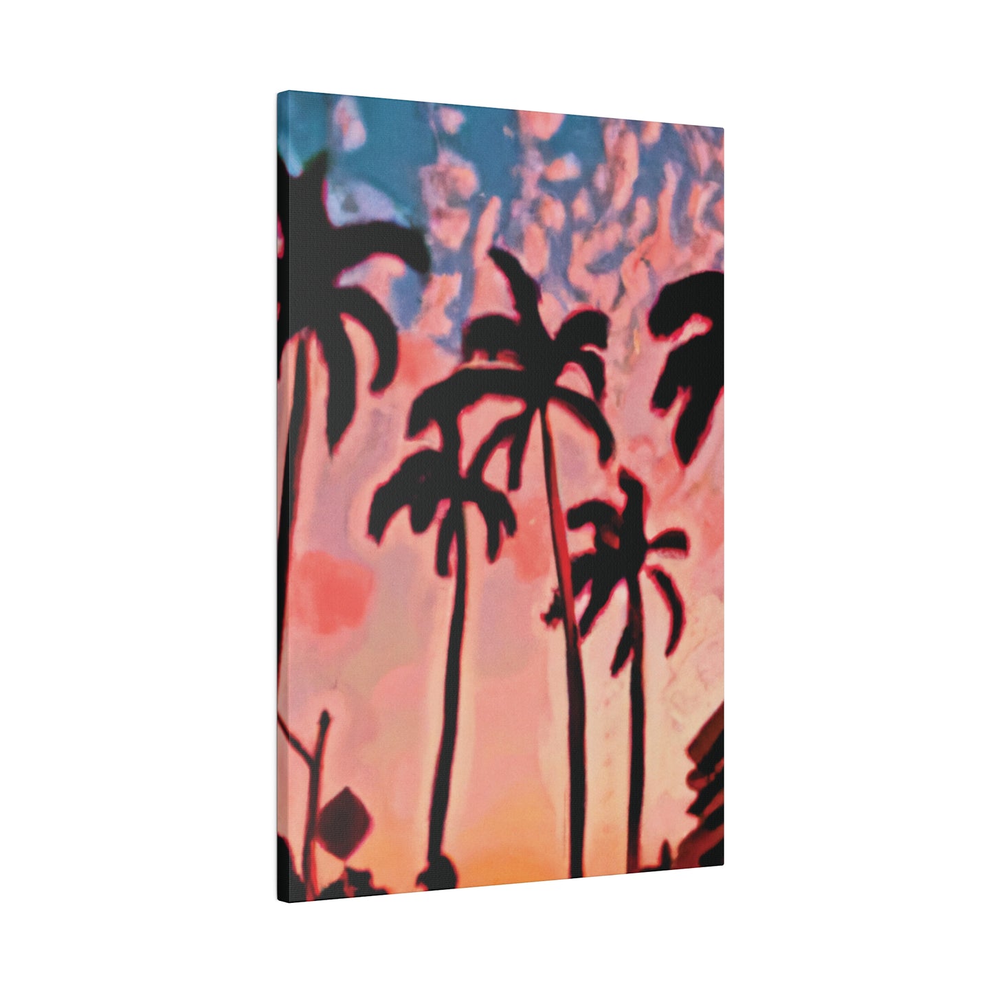 3784J - Miami Beach Sunset Painting Print | Miami | Beach | Sunset | Poster | Home Decor | Wall Art | Canvas