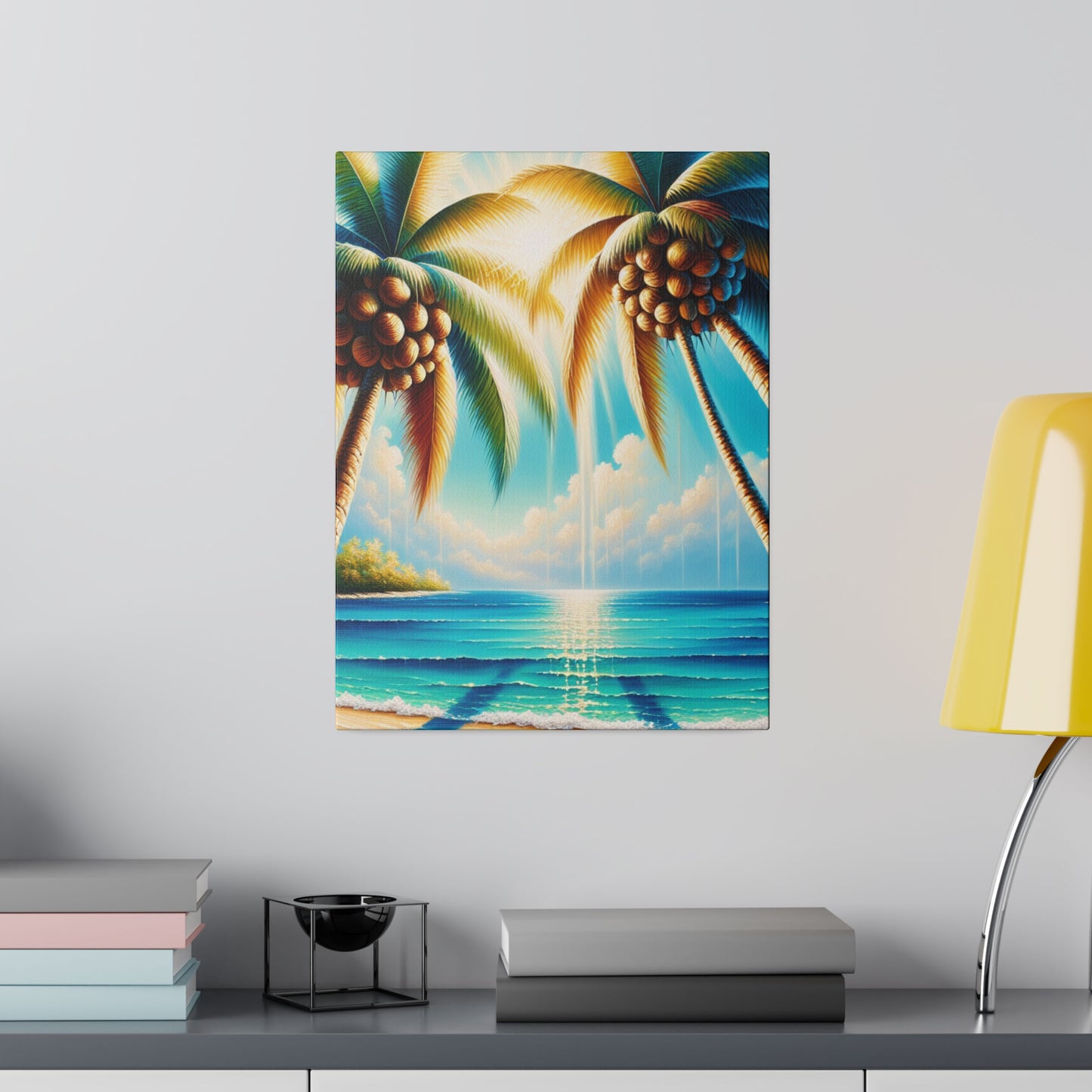 3627F - Bahamas Ocean Painting Print | Bahamas | Ocean | Beach | Poster | Home Decor | Wall Art | Canvas