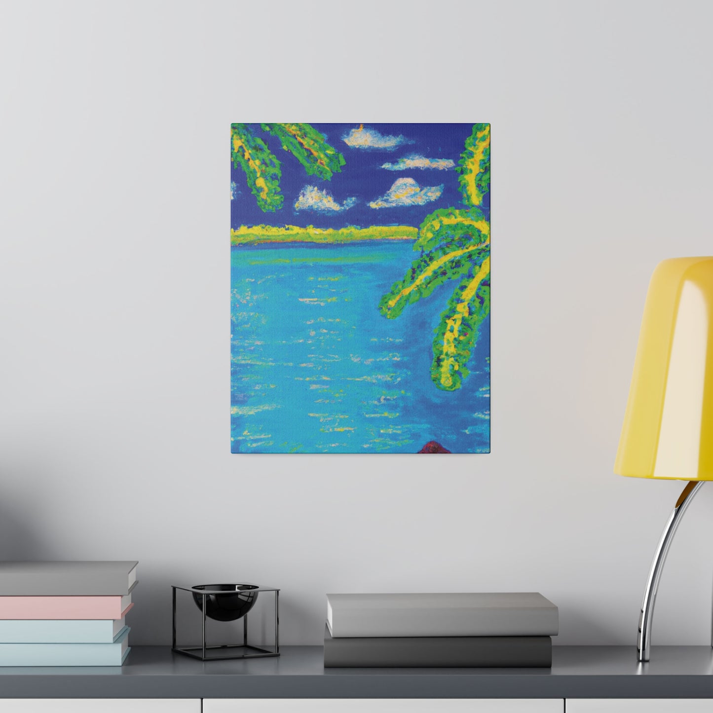 9774Z - Bahamas Ocean Painting Print | Bahamas | Ocean | Beach | Poster | Home Decor | Wall Art | Canvas