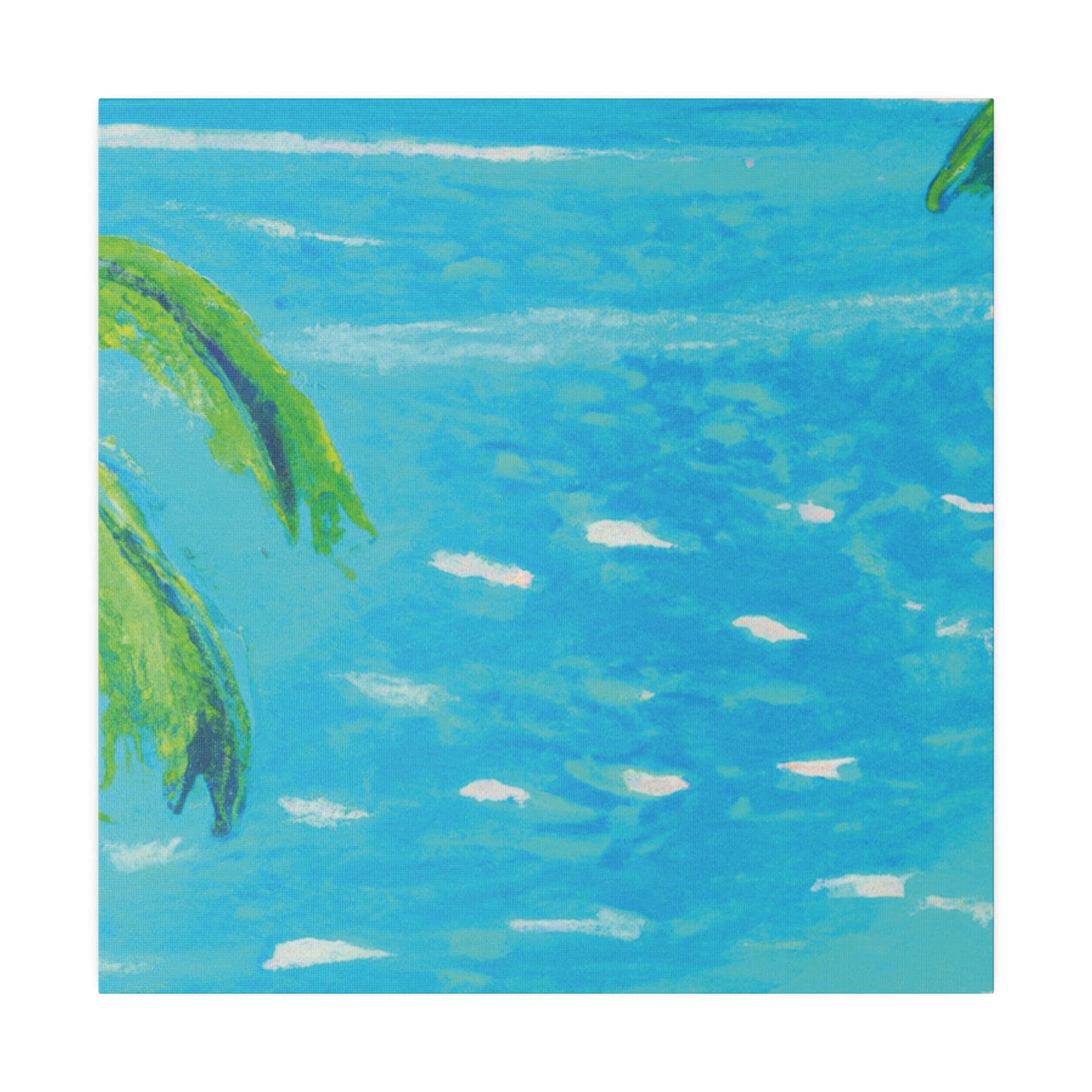 5684E - Bahamas Ocean Painting Print | Bahamas | Ocean | Beach | Poster | Home Decor | Wall Art | Canvas