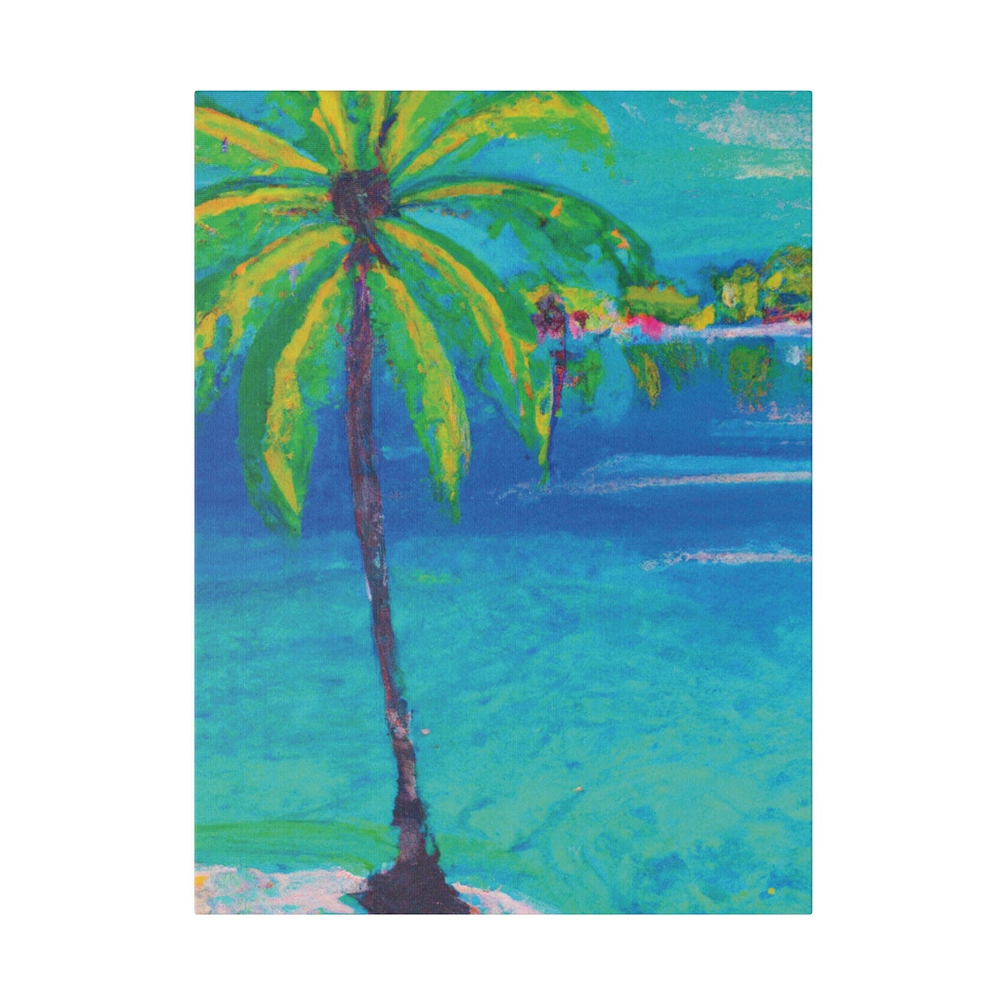 7741F - Bahamas Ocean Painting Print | Bahamas | Ocean | Beach | Poster | Home Decor | Wall Art | Canvas