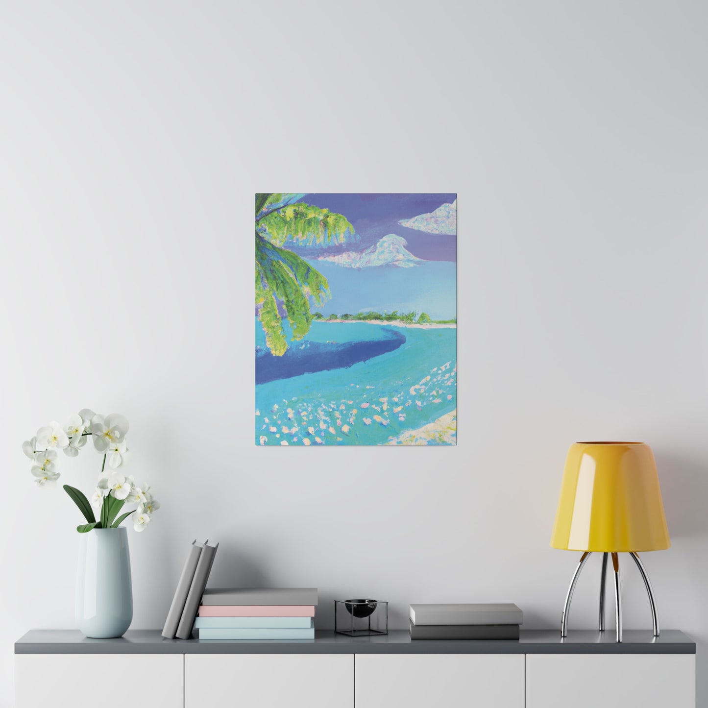 9792F - Bahamas Ocean Painting Print | Bahamas | Ocean | Beach | Poster | Home Decor | Wall Art | Canvas