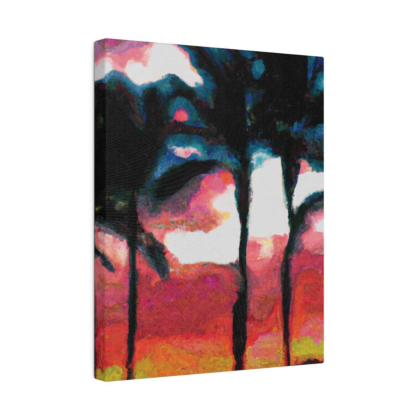 9677K - Miami Beach Sunset Painting Print | Miami | Beach | Sunset | Poster | Home Decor | Wall Art | Canvas