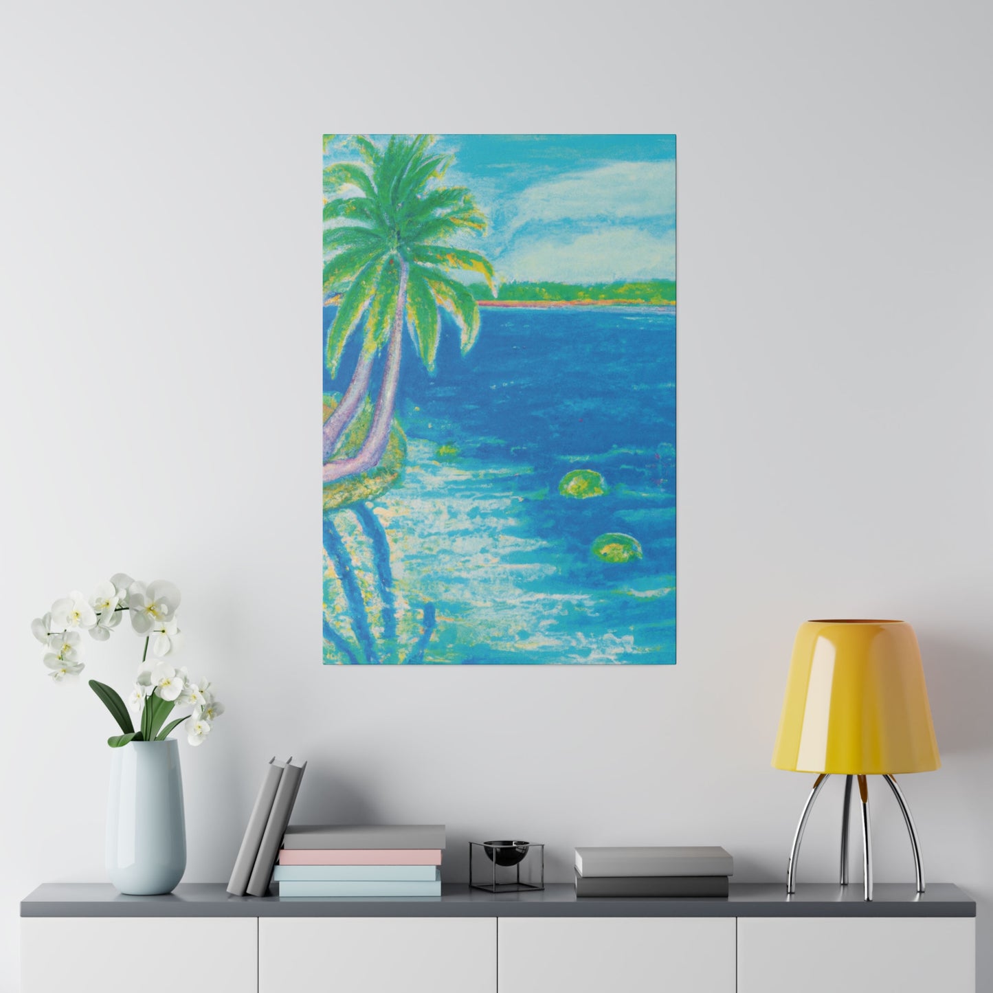 5683A - Bahamas Ocean Painting Print | Bahamas | Ocean | Beach | Poster | Home Decor | Wall Art | Canvas