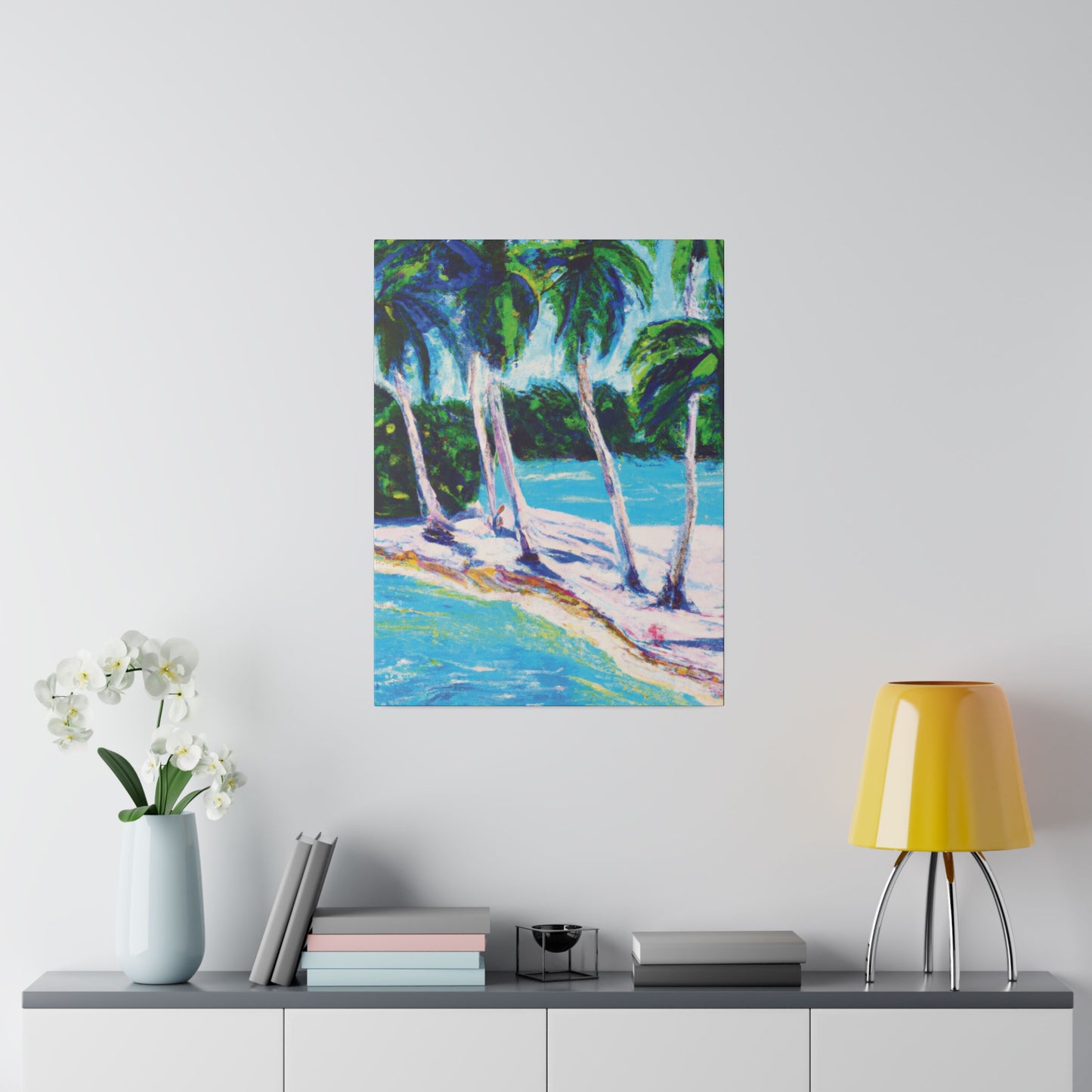 4567L - Bahamas Ocean Painting Print | Bahamas | Ocean | Beach | Poster | Home Decor | Wall Art | Canvas