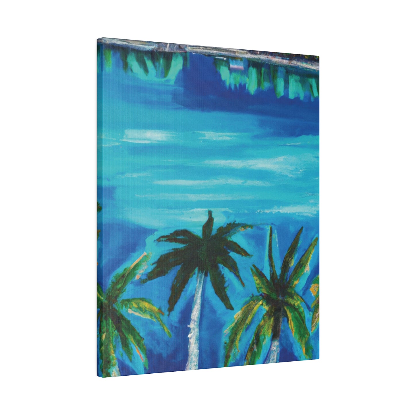 6741K - Bahamas Ocean Painting Print | Bahamas | Ocean | Beach | Poster | Home Decor | Wall Art | Canvas