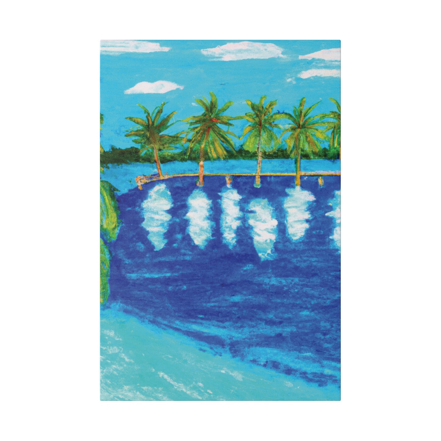 7996V - Bahamas Ocean Painting Print | Bahamas | Ocean | Beach | Poster | Home Decor | Wall Art | Canvas