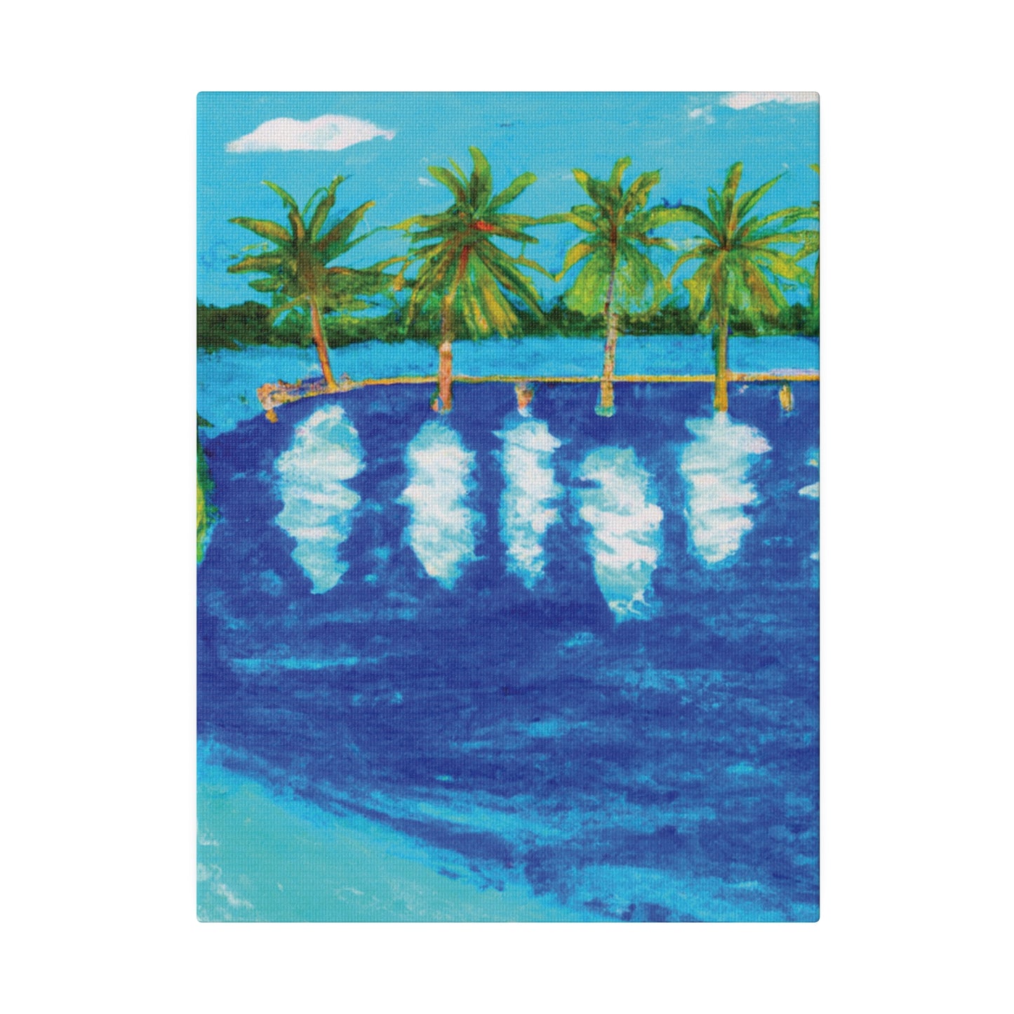 7996V - Bahamas Ocean Painting Print | Bahamas | Ocean | Beach | Poster | Home Decor | Wall Art | Canvas