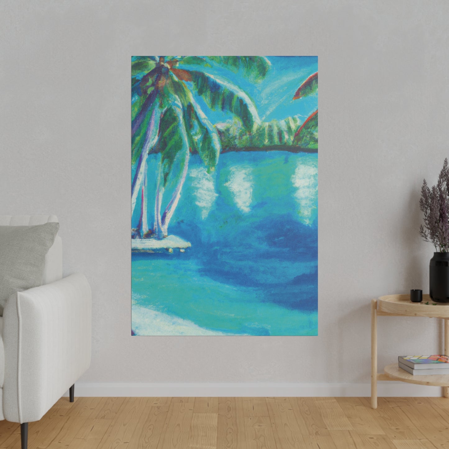 3187V - Bahamas Ocean Painting Print | Bahamas | Ocean | Beach | Poster | Home Decor | Wall Art | Canvas