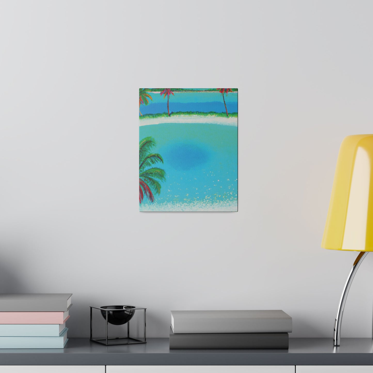 2198G - Bahamas Ocean Painting Print | Bahamas | Ocean | Beach | Poster | Home Decor | Wall Art | Canvas