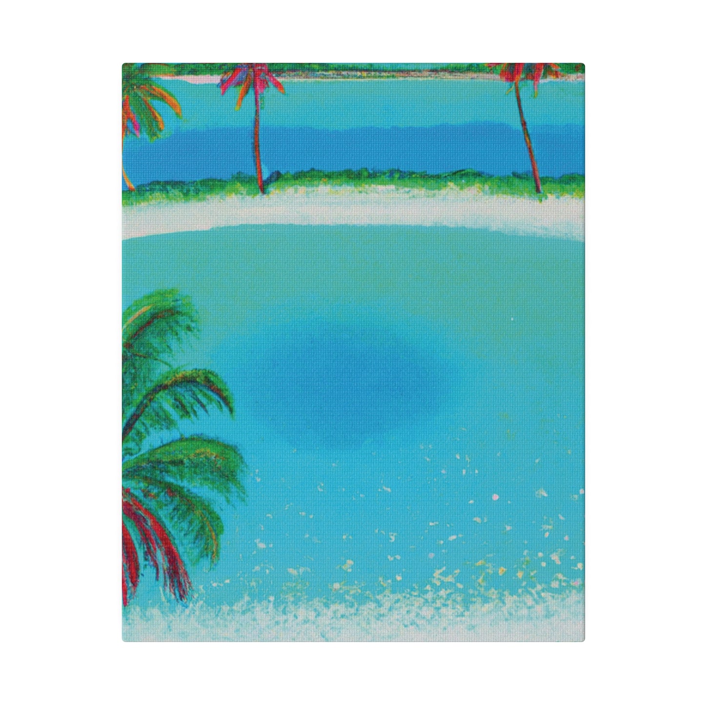 2198G - Bahamas Ocean Painting Print | Bahamas | Ocean | Beach | Poster | Home Decor | Wall Art | Canvas