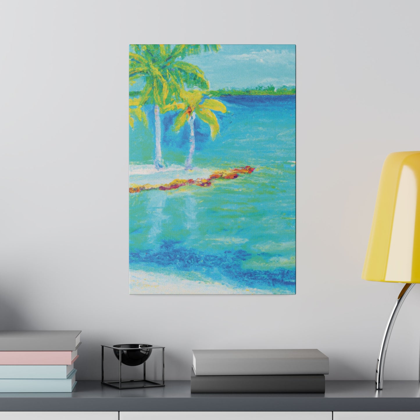 4444R - Bahamas Ocean Painting Print | Bahamas | Ocean | Beach | Poster | Home Decor | Wall Art | Canvas