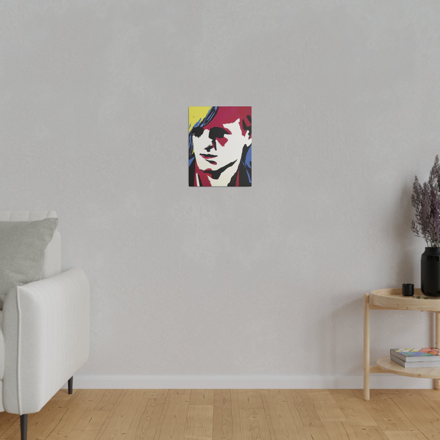 8246E - Rockstar Painting Print | Face | Abstract | Poster | Home Decor | Wall Art | Music Art | Canvas