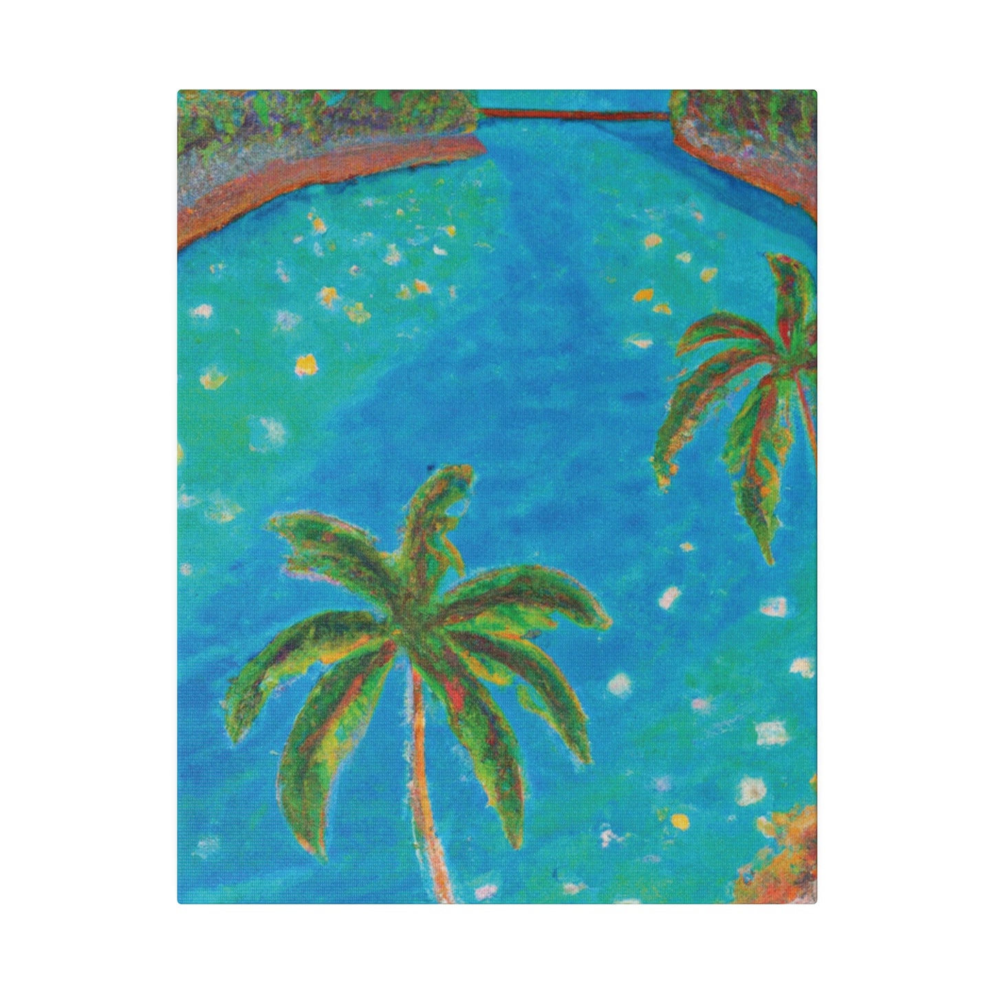 3827C - Bahamas Ocean Painting Print | Bahamas | Ocean | Beach | Poster | Home Decor | Wall Art | Canvas