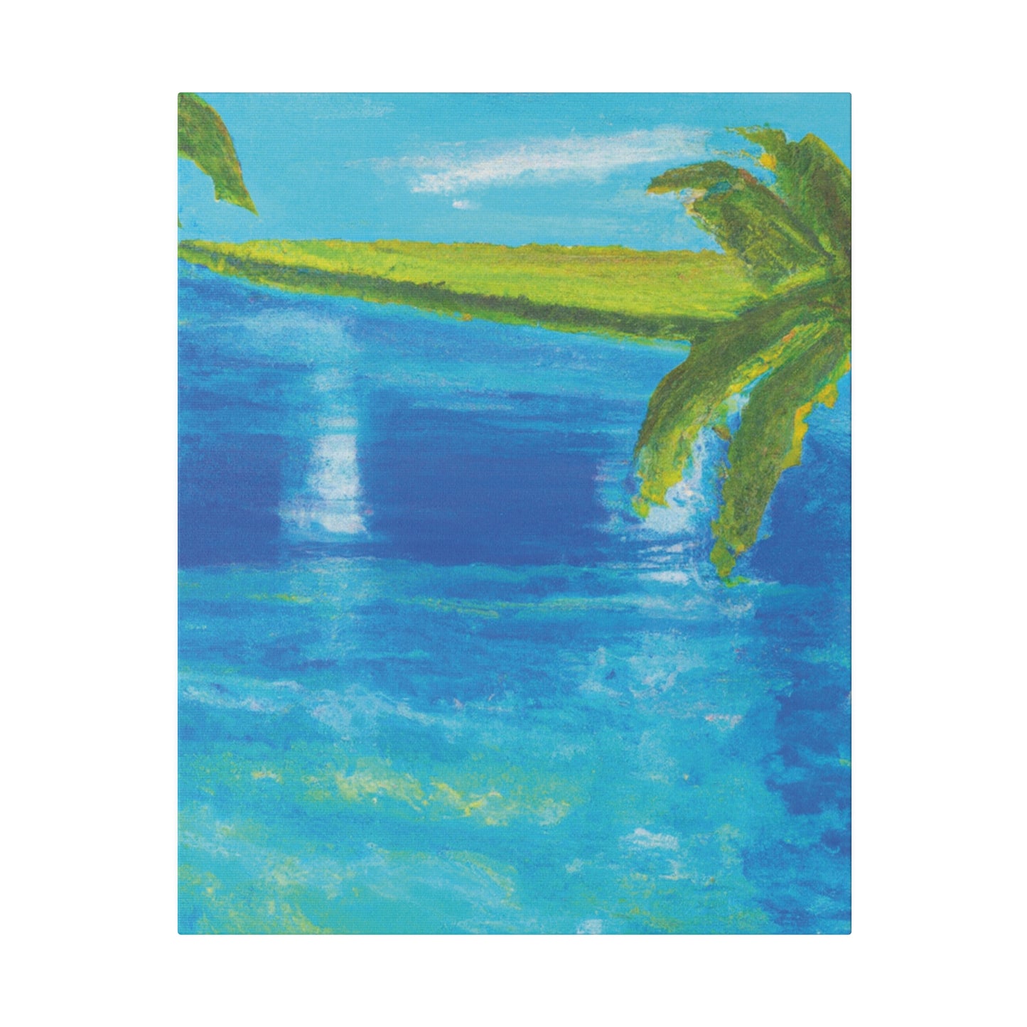 6359F - Bahamas Ocean Painting Print | Bahamas | Ocean | Beach | Poster | Home Decor | Wall Art | Canvas