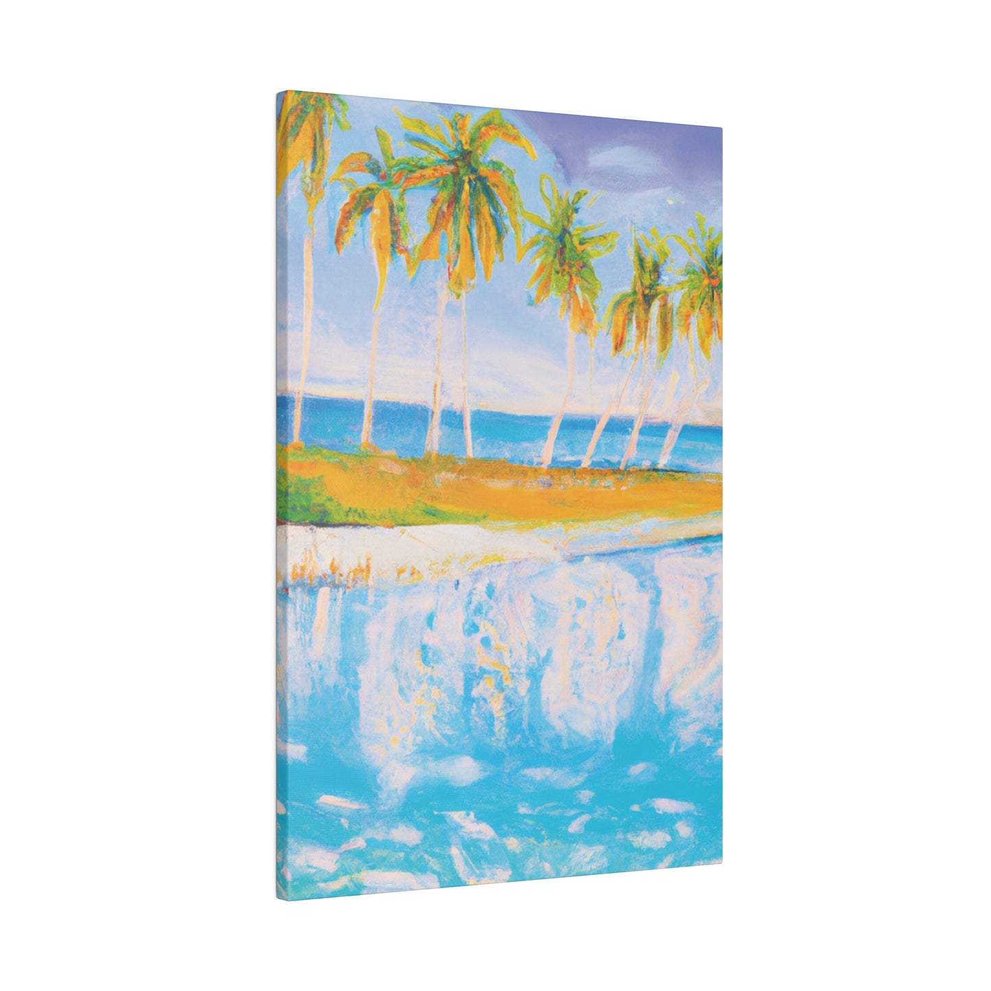 4904O - Bahamas Ocean Painting Print | Bahamas | Ocean | Beach | Poster | Home Decor | Wall Art | Canvas